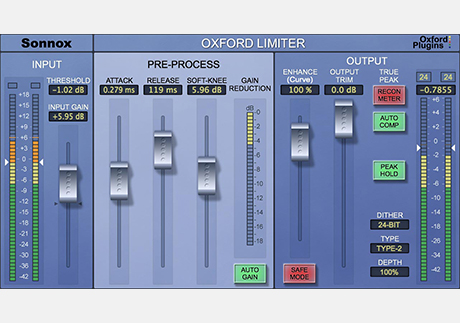 Sonnox Oxford Limiter v3