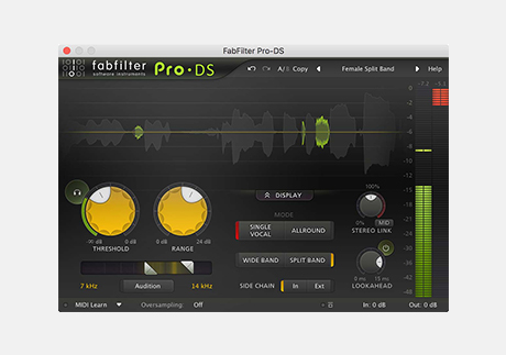 FabFilter Pro DS De Esser