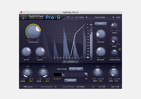 FabFilter Pro G  Gate Expander