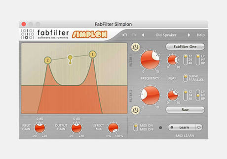 FabFilter Simplon  Simple Filter