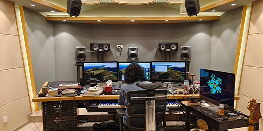 捞仔杜比全景声音乐工作室